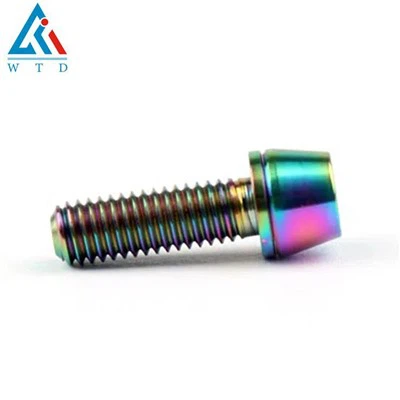 Tornillos de titanio para bicicletas de carretera